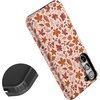 image:imageCasely Galaxy S10 Plus Case  Midnight Web  Spider Web  Essential Slim DualLayer Protective DesignCant Help Falling  Autumn Leaves