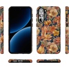 image:imageCasely Galaxy S10 Plus Case  Midnight Web  Spider Web  Essential Slim DualLayer Protective DesignFallen Gold  Antique Floral
