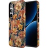 image:imageCasely Galaxy S10 Plus Case  Midnight Web  Spider Web  Essential Slim DualLayer Protective DesignFallen Gold  Antique Floral