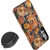 image:imageCasely Galaxy S10 Plus Case  Midnight Web  Spider Web  Essential Slim DualLayer Protective DesignFallen Gold  Antique Floral