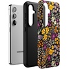 image:imageCasely Galaxy S10 Plus Case  Midnight Web  Spider Web  Essential Slim DualLayer Protective DesignFalling for You  Plum Floral