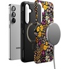 image:imageCasely Galaxy S10 Plus Case  Midnight Web  Spider Web  Essential Slim DualLayer Protective DesignFalling for You  Plum Floral