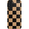 image:imageCasely Galaxy S10 Plus Case  Midnight Web  Spider Web  Essential Slim DualLayer Protective DesignFit Check  Black  Brown Checkerboard