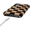 image:imageCasely Galaxy S10 Plus Case  Midnight Web  Spider Web  Essential Slim DualLayer Protective DesignFit Check  Black  Brown Checkerboard