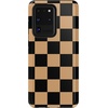 image:imageCasely Galaxy S10 Plus Case  Midnight Web  Spider Web  Essential Slim DualLayer Protective DesignFit Check  Black  Brown Checkerboard