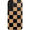 image:imageCasely Galaxy S10 Plus Case  Midnight Web  Spider Web  Essential Slim DualLayer Protective DesignFit Check  Black  Brown Checkerboard