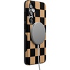 image:imageCasely Galaxy S10 Plus Case  Midnight Web  Spider Web  Essential Slim DualLayer Protective DesignFit Check  Black  Brown Checkerboard