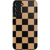 image:imageCasely Galaxy S10 Plus Case  Midnight Web  Spider Web  Essential Slim DualLayer Protective DesignFit Check  Black  Brown Checkerboard