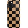 image:imageCasely Galaxy S10 Plus Case  Midnight Web  Spider Web  Essential Slim DualLayer Protective DesignFit Check  Black  Brown Checkerboard