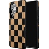 image:imageCasely Galaxy S10 Plus Case  Midnight Web  Spider Web  Essential Slim DualLayer Protective DesignFit Check  Black  Brown Checkerboard