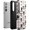 image:imageCasely Galaxy S10 Plus Case  Midnight Web  Spider Web  Essential Slim DualLayer Protective DesignGoth Girlie  Black Bows