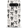 image:imageCasely Galaxy S10 Plus Case  Midnight Web  Spider Web  Essential Slim DualLayer Protective DesignGoth Girlie  Black Bows