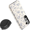 image:imageCasely Galaxy S10 Plus Case  Midnight Web  Spider Web  Essential Slim DualLayer Protective DesignGraveyard Gathering  Skeleton Picnic