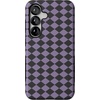 image:imageCasely Galaxy S10 Plus Case  Midnight Web  Spider Web  Essential Slim DualLayer Protective DesignHarlequin Midnight Diamond  Black and Purple