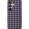 image:imageCasely Galaxy S10 Plus Case  Midnight Web  Spider Web  Essential Slim DualLayer Protective DesignHarlequin Midnight Diamond  Black and Purple