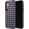 image:imageCasely Galaxy S10 Plus Case  Midnight Web  Spider Web  Essential Slim DualLayer Protective DesignHarlequin Midnight Diamond  Black and Purple