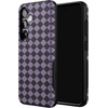 image:imageCasely Galaxy S10 Plus Case  Midnight Web  Spider Web  Essential Slim DualLayer Protective DesignHarlequin Midnight Diamond  Black and Purple