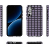 image:imageCasely Galaxy S10 Plus Case  Midnight Web  Spider Web  Essential Slim DualLayer Protective DesignHarlequin Midnight Diamond  Black and Purple