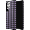 image:imageCasely Galaxy S10 Plus Case  Midnight Web  Spider Web  Essential Slim DualLayer Protective DesignHarlequin Midnight Diamond  Black and Purple