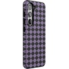 image:imageCasely Galaxy S10 Plus Case  Midnight Web  Spider Web  Essential Slim DualLayer Protective DesignHarlequin Midnight Diamond  Black and Purple