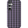 image:imageCasely Galaxy S10 Plus Case  Midnight Web  Spider Web  Essential Slim DualLayer Protective DesignHarlequin Midnight Diamond  Black and Purple