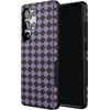 image:imageCasely Galaxy S10 Plus Case  Midnight Web  Spider Web  Essential Slim DualLayer Protective DesignHarlequin Midnight Diamond  Black and Purple
