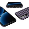 image:imageCasely Galaxy S10 Plus Case  Midnight Web  Spider Web  Essential Slim DualLayer Protective DesignHarlequin Midnight Diamond  Black and Purple