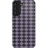 image:imageCasely Galaxy S10 Plus Case  Midnight Web  Spider Web  Essential Slim DualLayer Protective DesignHarlequin Midnight Diamond  Black and Purple