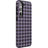 image:imageCasely Galaxy S10 Plus Case  Midnight Web  Spider Web  Essential Slim DualLayer Protective DesignHarlequin Midnight Diamond  Black and Purple