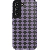 image:imageCasely Galaxy S10 Plus Case  Midnight Web  Spider Web  Essential Slim DualLayer Protective DesignHarlequin Midnight Diamond  Black and Purple