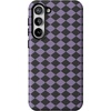 image:imageCasely Galaxy S10 Plus Case  Midnight Web  Spider Web  Essential Slim DualLayer Protective DesignHarlequin Midnight Diamond  Black and Purple