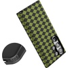 image:imageCasely Galaxy S10 Plus Case  Midnight Web  Spider Web  Essential Slim DualLayer Protective DesignHarlequin Wicked Diamond  Black and Green