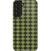 image:imageCasely Galaxy S10 Plus Case  Midnight Web  Spider Web  Essential Slim DualLayer Protective DesignHarlequin Wicked Diamond  Black and Green