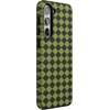 image:imageCasely Galaxy S10 Plus Case  Midnight Web  Spider Web  Essential Slim DualLayer Protective DesignHarlequin Wicked Diamond  Black and Green