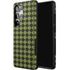 image:imageCasely Galaxy S10 Plus Case  Midnight Web  Spider Web  Essential Slim DualLayer Protective DesignHarlequin Wicked Diamond  Black and Green
