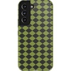 image:imageCasely Galaxy S10 Plus Case  Midnight Web  Spider Web  Essential Slim DualLayer Protective DesignHarlequin Wicked Diamond  Black and Green