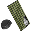 image:imageCasely Galaxy S10 Plus Case  Midnight Web  Spider Web  Essential Slim DualLayer Protective DesignHarlequin Wicked Diamond  Black and Green