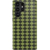 image:imageCasely Galaxy S10 Plus Case  Midnight Web  Spider Web  Essential Slim DualLayer Protective DesignHarlequin Wicked Diamond  Black and Green