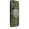 image:imageCasely Galaxy S10 Plus Case  Midnight Web  Spider Web  Essential Slim DualLayer Protective DesignHarlequin Wicked Diamond  Black and Green
