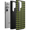image:imageCasely Galaxy S10 Plus Case  Midnight Web  Spider Web  Essential Slim DualLayer Protective DesignHarlequin Wicked Diamond  Black and Green