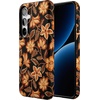 image:imageCasely Galaxy S10 Plus Case  Midnight Web  Spider Web  Essential Slim DualLayer Protective DesignMaple Flowers  Floral Foliage