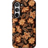 image:imageCasely Galaxy S10 Plus Case  Midnight Web  Spider Web  Essential Slim DualLayer Protective DesignMaple Flowers  Floral Foliage