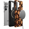 image:imageCasely Galaxy S10 Plus Case  Midnight Web  Spider Web  Essential Slim DualLayer Protective DesignMaple Flowers  Floral Foliage
