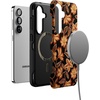 image:imageCasely Galaxy S10 Plus Case  Midnight Web  Spider Web  Essential Slim DualLayer Protective DesignMaple Flowers  Floral Foliage
