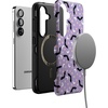 image:imageCasely Galaxy S10 Plus Case  Midnight Web  Spider Web  Essential Slim DualLayer Protective DesignMidnight Flight  Celestial Bats