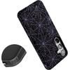 image:imageCasely Galaxy S10 Plus Case  Midnight Web  Spider Web  Essential Slim DualLayer Protective DesignMidnight Web  Spider Web