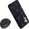 image:imageCasely Galaxy S10 Plus Case  Midnight Web  Spider Web  Essential Slim DualLayer Protective DesignMidnight Web  Spider Web