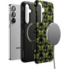 image:imageCasely Galaxy S10 Plus Case  Midnight Web  Spider Web  Essential Slim DualLayer Protective DesignMystic Moths  Green Twilight