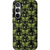 image:imageCasely Galaxy S10 Plus Case  Midnight Web  Spider Web  Essential Slim DualLayer Protective DesignMystic Moths  Green Twilight