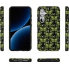 image:imageCasely Galaxy S10 Plus Case  Midnight Web  Spider Web  Essential Slim DualLayer Protective DesignMystic Moths  Green Twilight